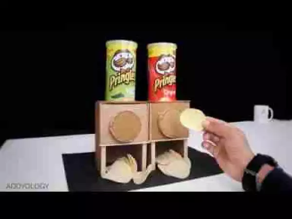 Video: How to Make a Pringles Dispenser at Home